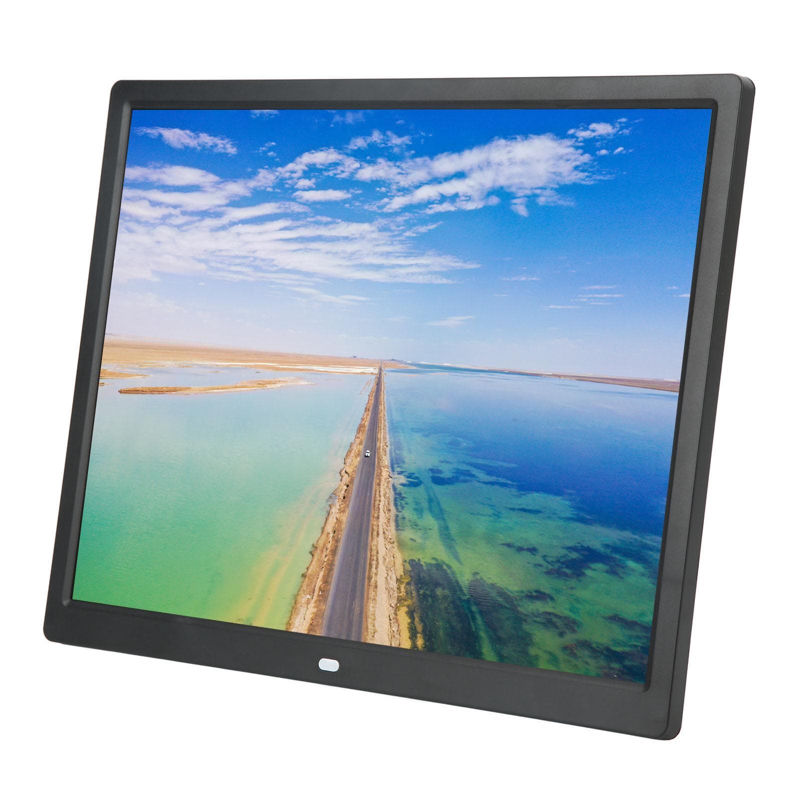 15 Inch 1080P Digital Photo Frame Multifunctional Support Video Picture Play Music Clock Calendar US Plug