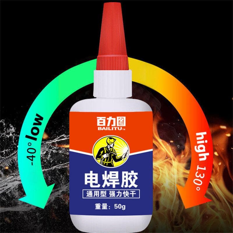 1Pc Quick-drying Glue Spread Oil Glue Strong Welding Agent Sticky Shoes Metal Wood Ceramic Welding Glue Universal Glue 1PC