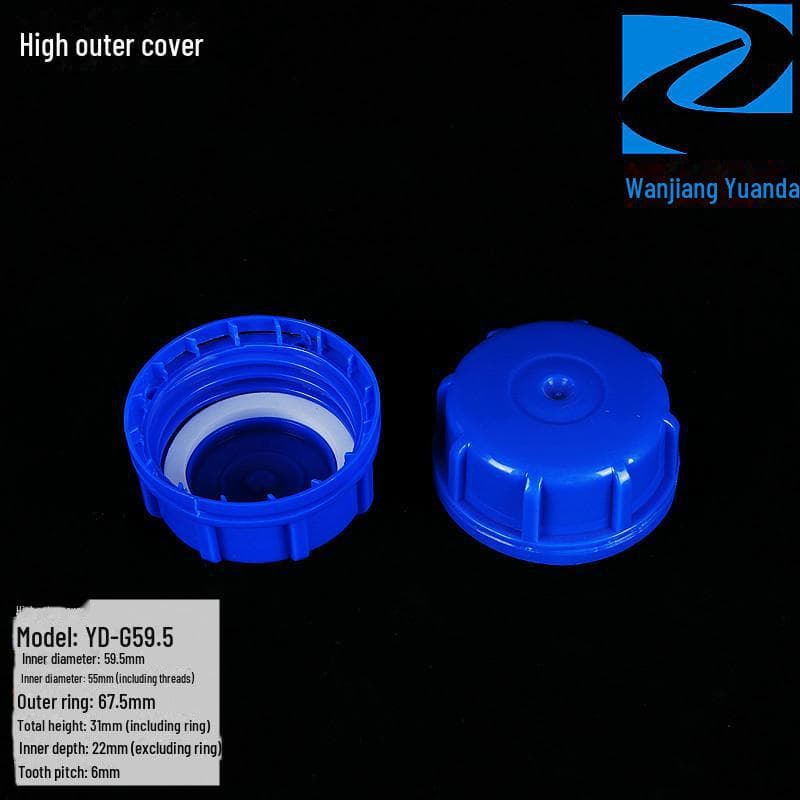25L Anti-Theft Plastic Barrel Cover for 25kg Chemical Stacking Bucket with Pad cover