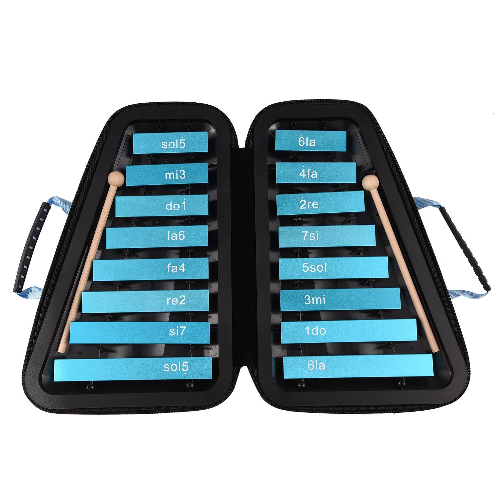 16 Keys Glockenspiel 16-Note Aluminum Plate Xylophone Early Educational Musical Percussion