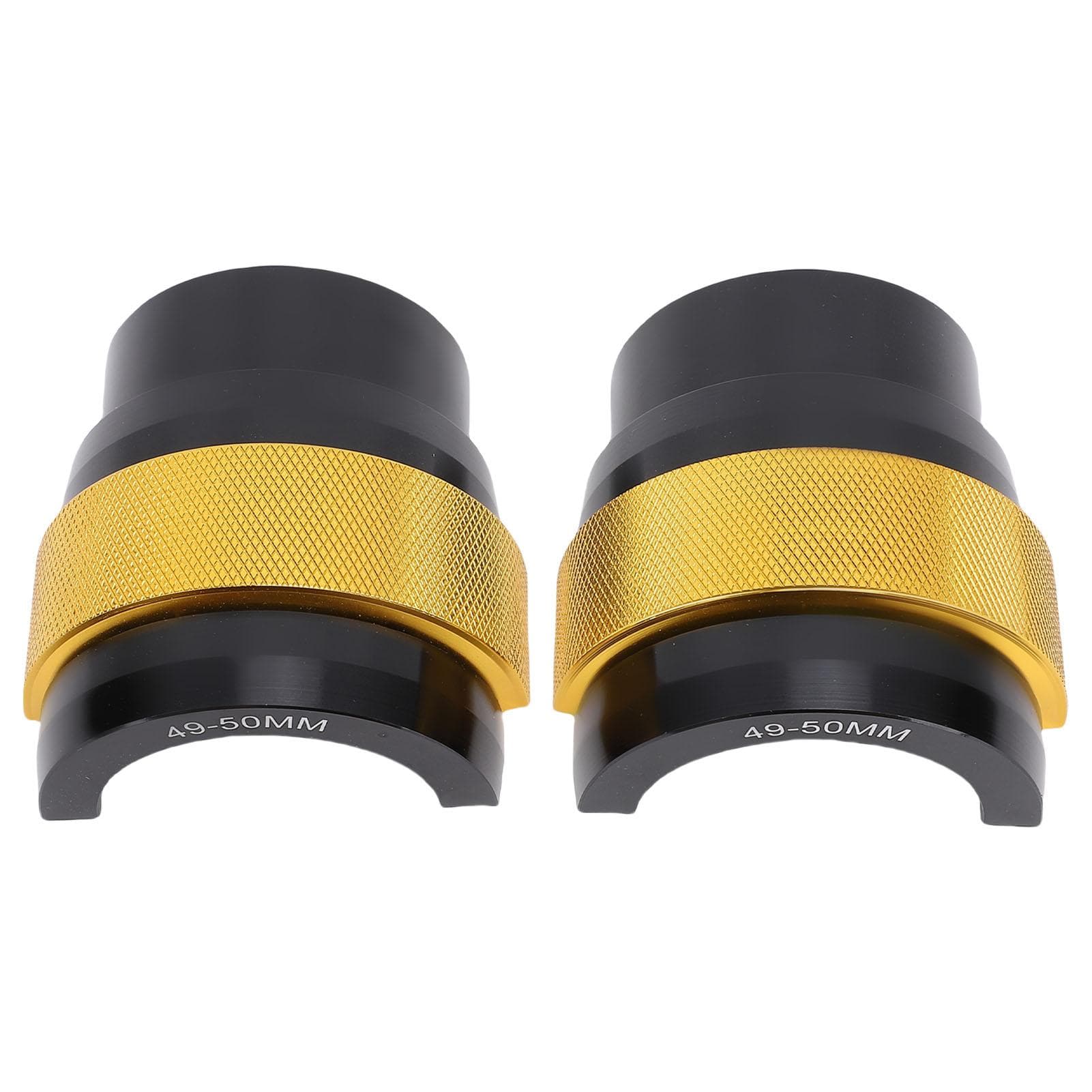 2PCS Front Fork Oil Seal Driver Tool CNC Aluminum Alloy Fork Seal Installation Tool Universal for