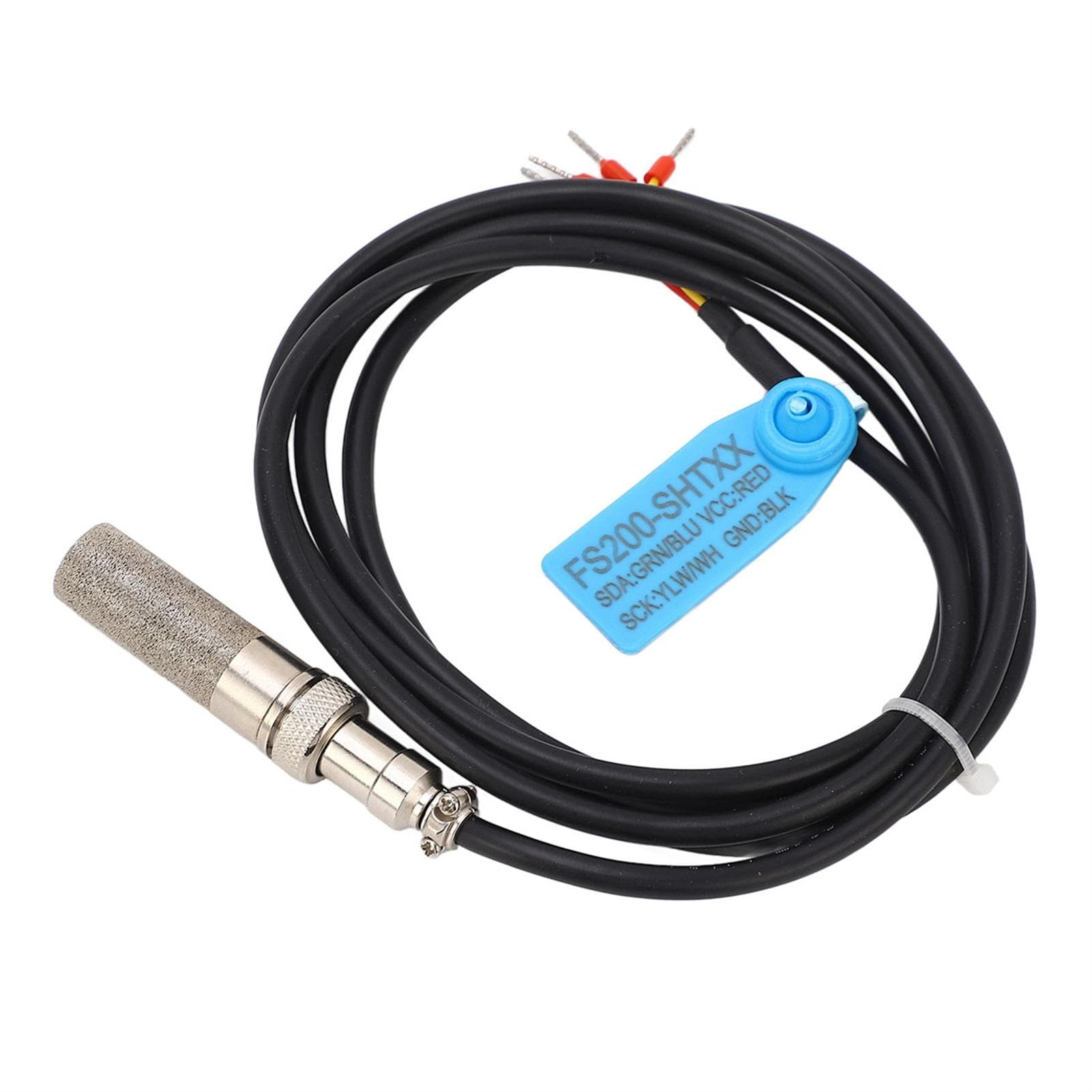 Soil Moisture Sensor FS200 SHT45 IIC Output Digital Soil Temperature Humidity Probe Sensor DC3.3V