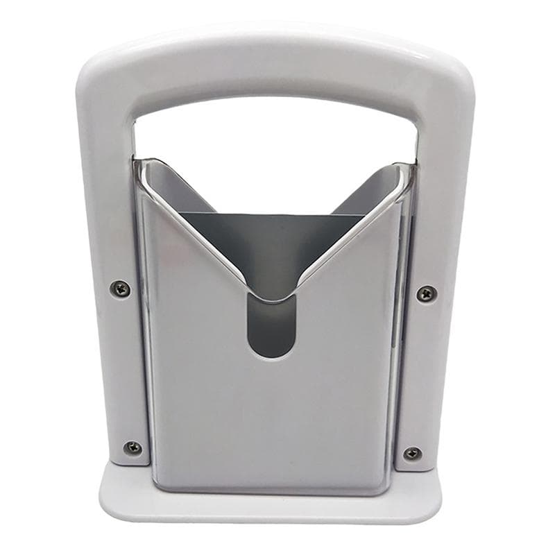 Original Bagel Guillotine Universal Slicer With Stainless Steel Blade Bread Cake Buns Toast Cutter Kitchen Accessories white