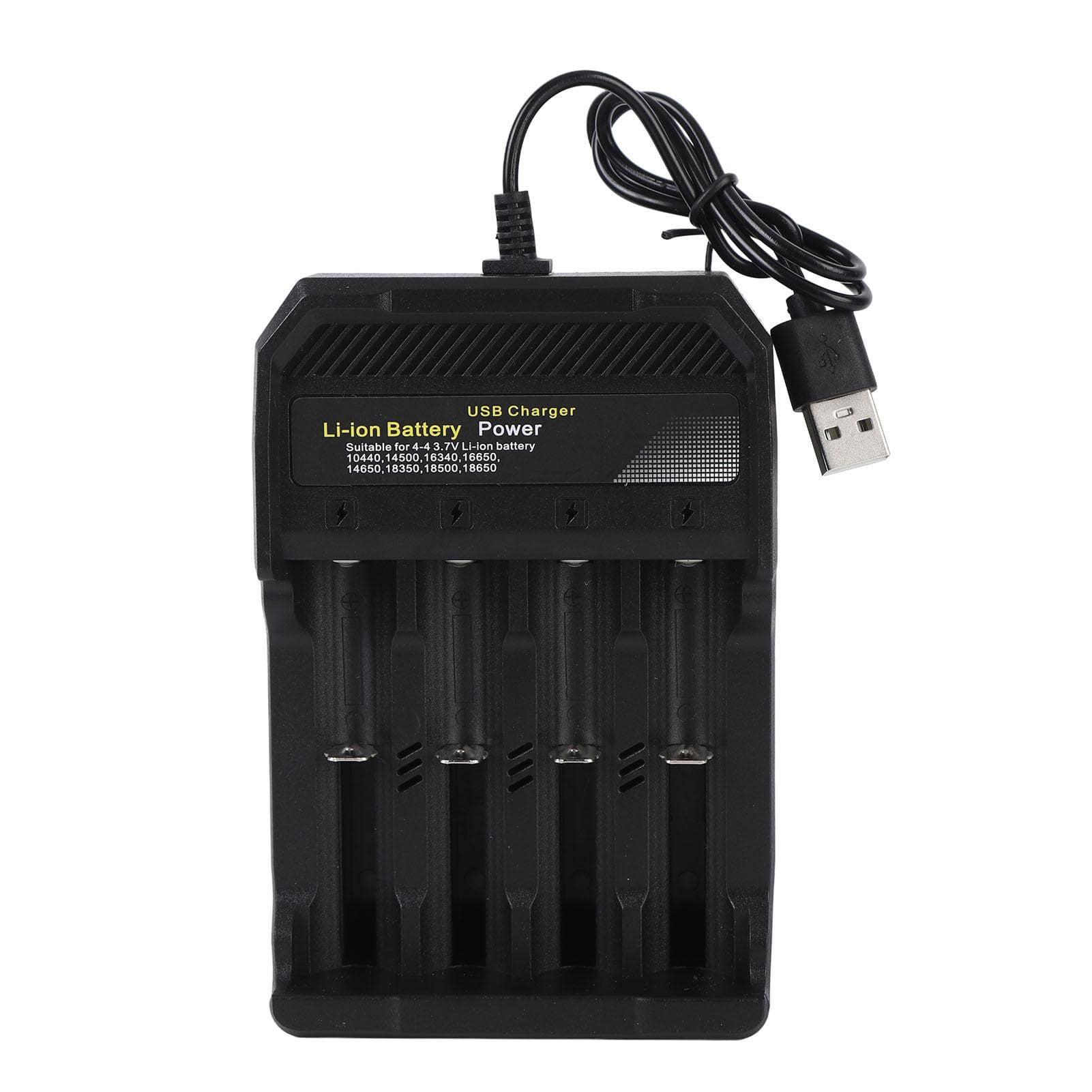 18650 Battery Charger Independent Charging 4 Bay Universal Smart Battery Charger for 10440 14500