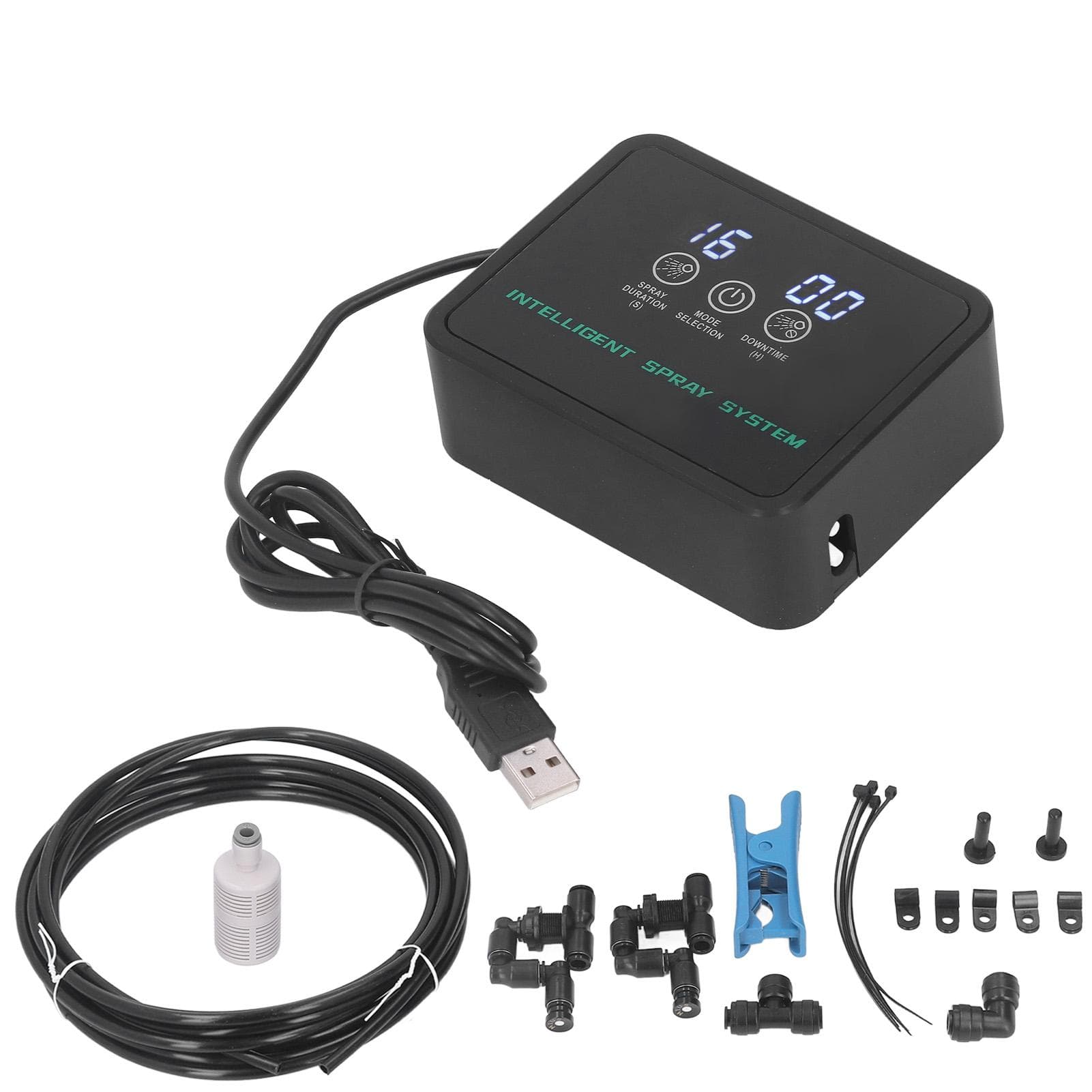 Smart Reptile Atomizer ABS Plastic Electronic Reptile Humidifier 360 Degree Rotatable Nozzle
