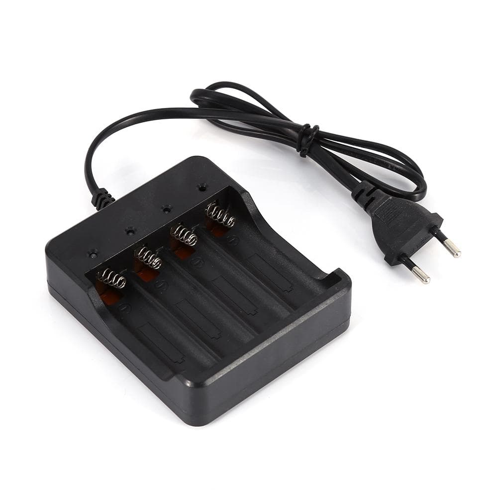 4 Slots Battery Charger For 18650 Lithium Rechargeable Battery