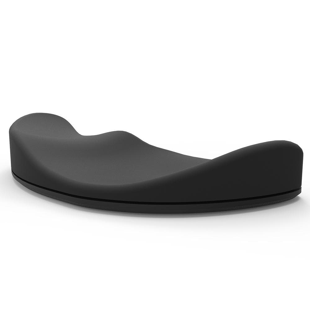 Silicone Mouse Wrist Pad Mice Wrist Rest Ergonomic Three-dimensional Surface Design Skin-friendly black