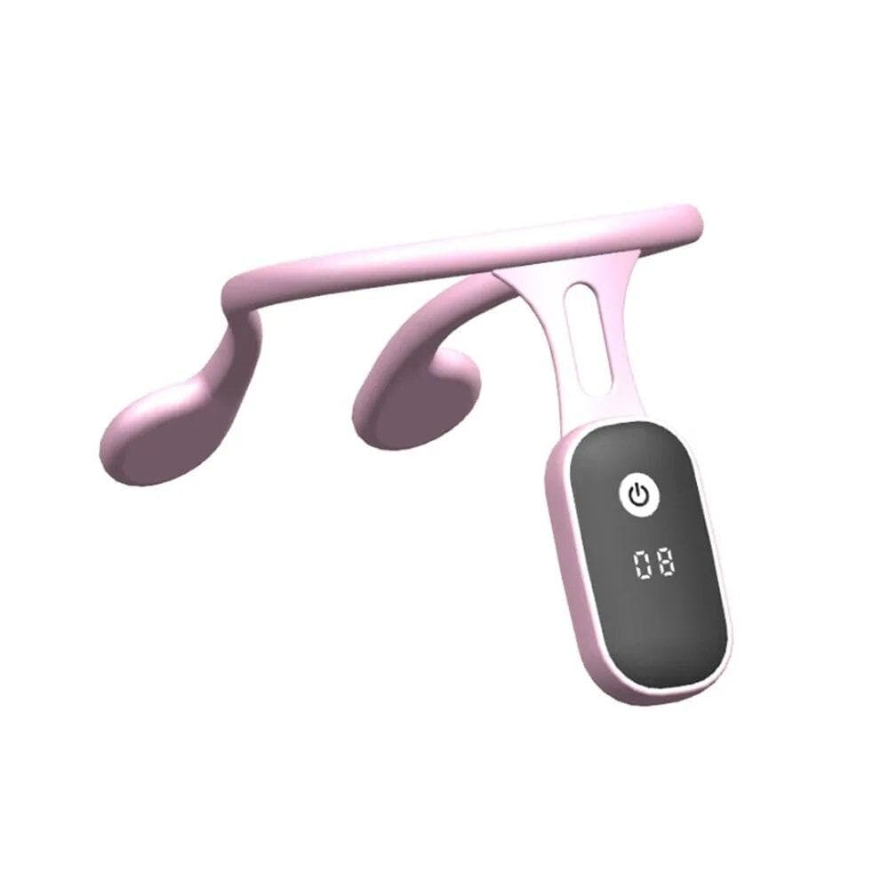 Invisible Smart Posture Corrector Device Silicone Realtime Back Correct Monitoring Spine Postural Corrector Health Fixer Tape CHINA pink