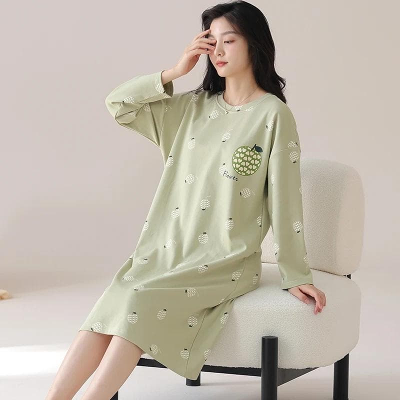Pink Large Size Autumn and Winter Long Sleeve Cute Pajamas Kawaii Pajamas Soft Pajamas Girls Pajamas Comfortable 3XL