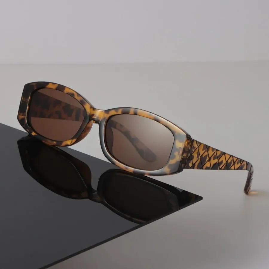 Vintage Square Sunglasses Women Men Designer Brand Mirror Sun Glasses Cool Black Colors Oculos De Sol Unisex Other