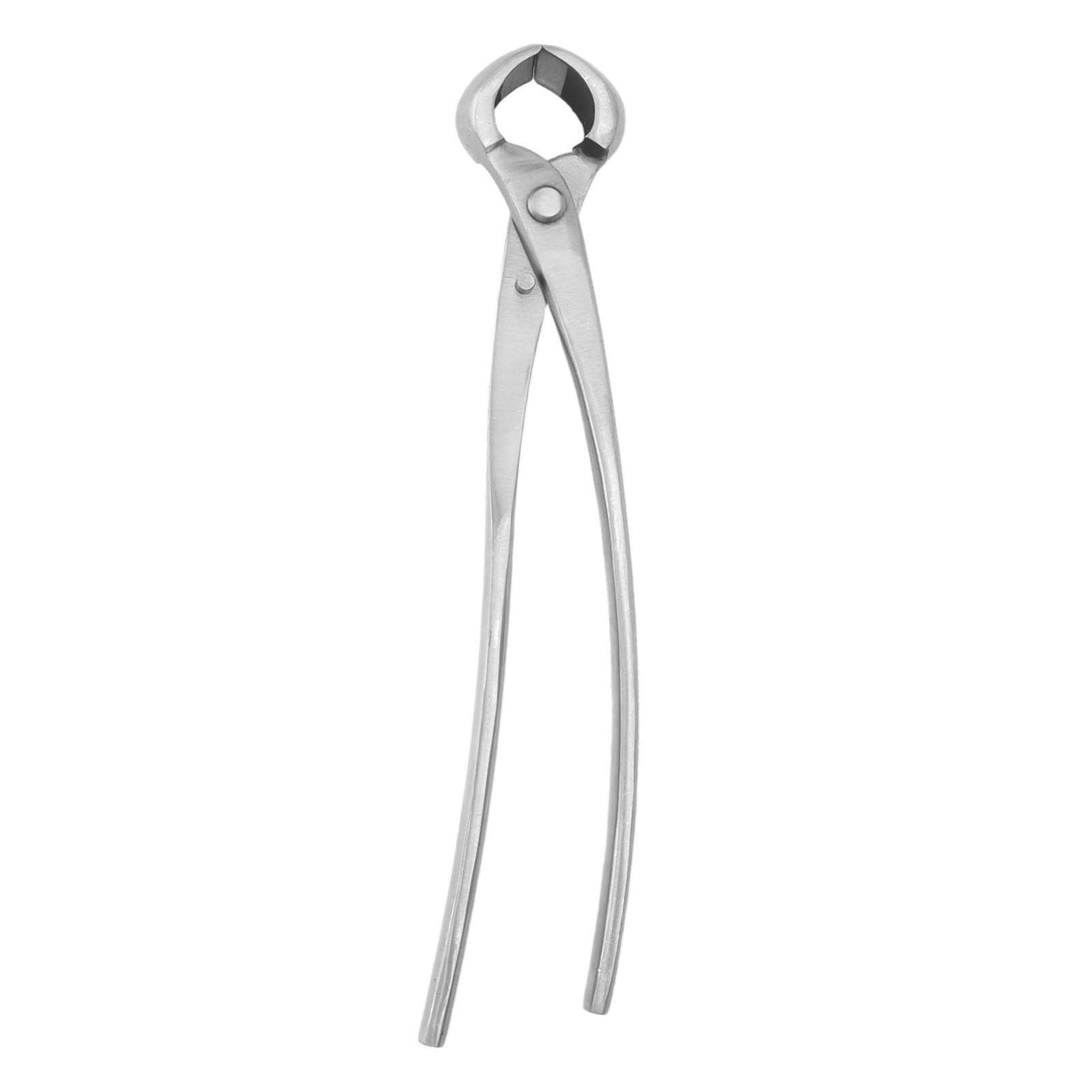Bonsai Concave Branch Cutter Chrome Alloy Round Edge Tree Knob Cutter Pruning Trimmer for Garden