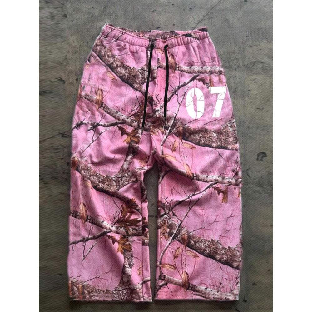 Men's Casual Pants Spring and Autumn New Loose and Versatile Trousers XXL