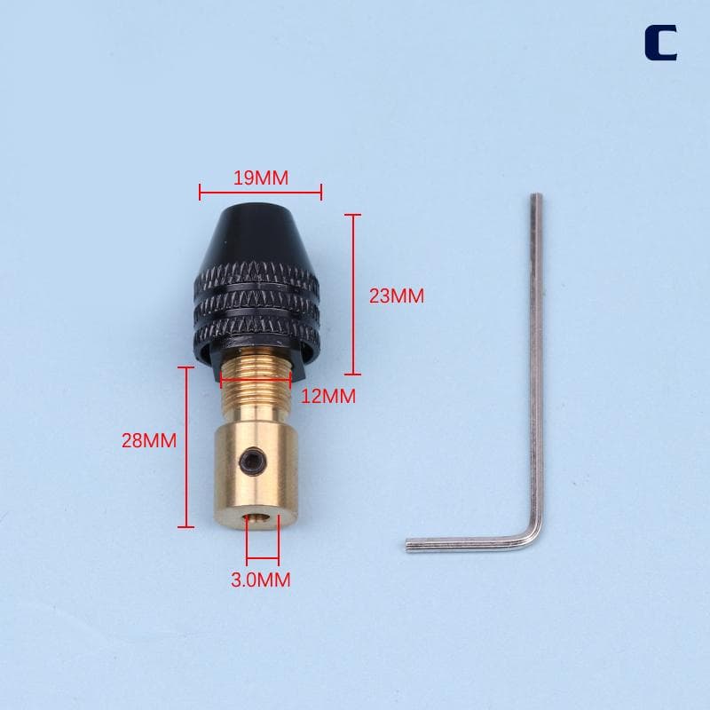 0.3-3.4Mm Universal Small Electronic Drill Bit Collet Mini Chuck Tool Set Fixtur 3.0mm