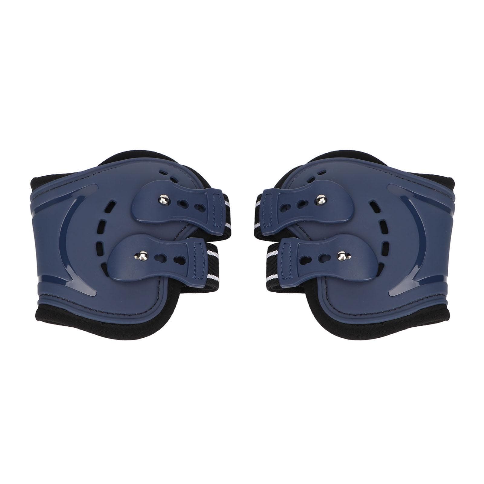 Horse Hind Leg Boots Breathable Adjustable Impact Absorbing Prevent Slip Horse Fetlock Boots for M(315 X 180mm / 12.4 X 7.09in)