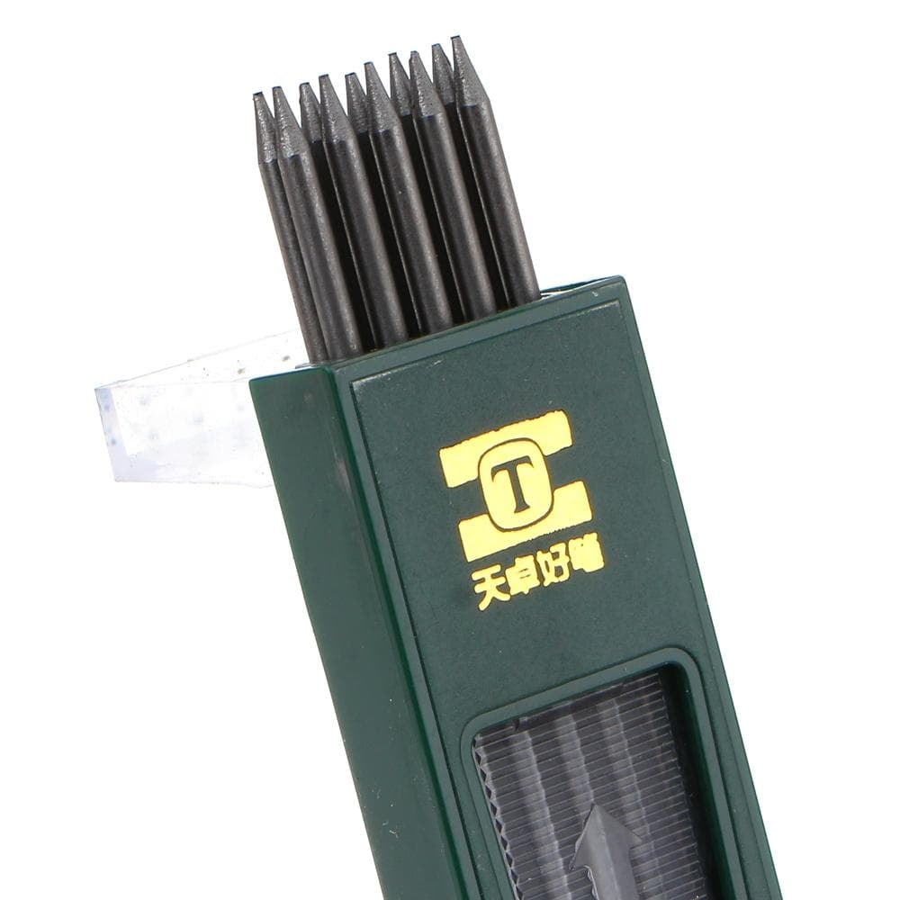 10Pcs/Box 2B HB Black 2.0MM Mechanical Pencil Lead Refill HB
