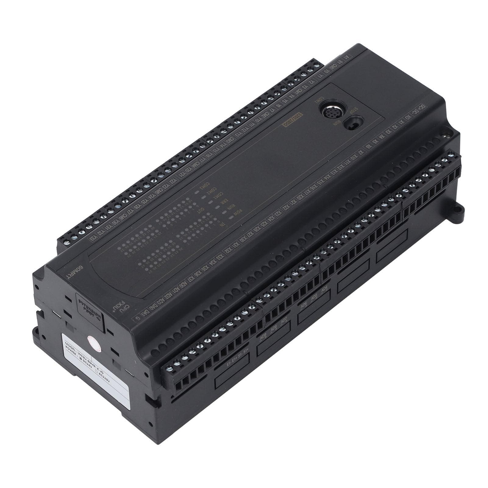 PLC Industrial Control Board 32 Input 28 Output 2100K High Speed Counting with Download Cable