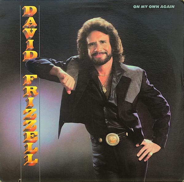 LP Record DAVID FRIZZELL - On My Own Again 123868 Viva 1983 US Folk Used