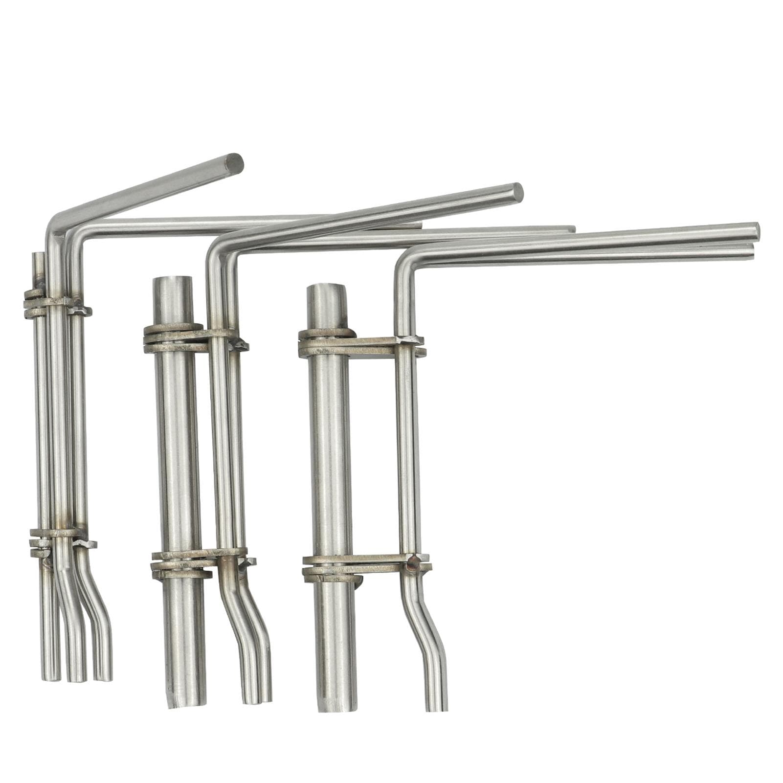 Hydraulic Cylinder Piston Rod Seal Installation Tool, for U-Cup Seal Installer Tool Kit, Seal silver