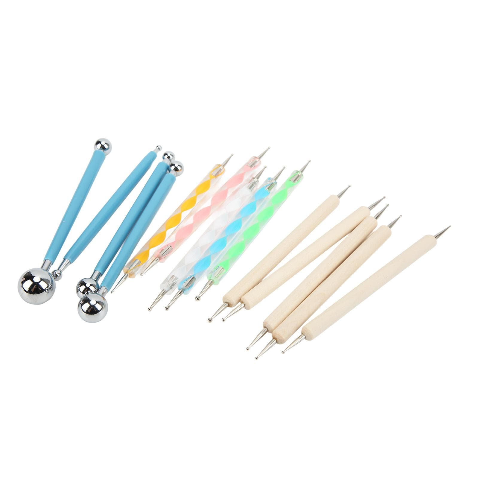 14 Pcs Clay Tools Portable Multipurpose Pottery Clay Carving Relief Model Polymer Clay Tools Set