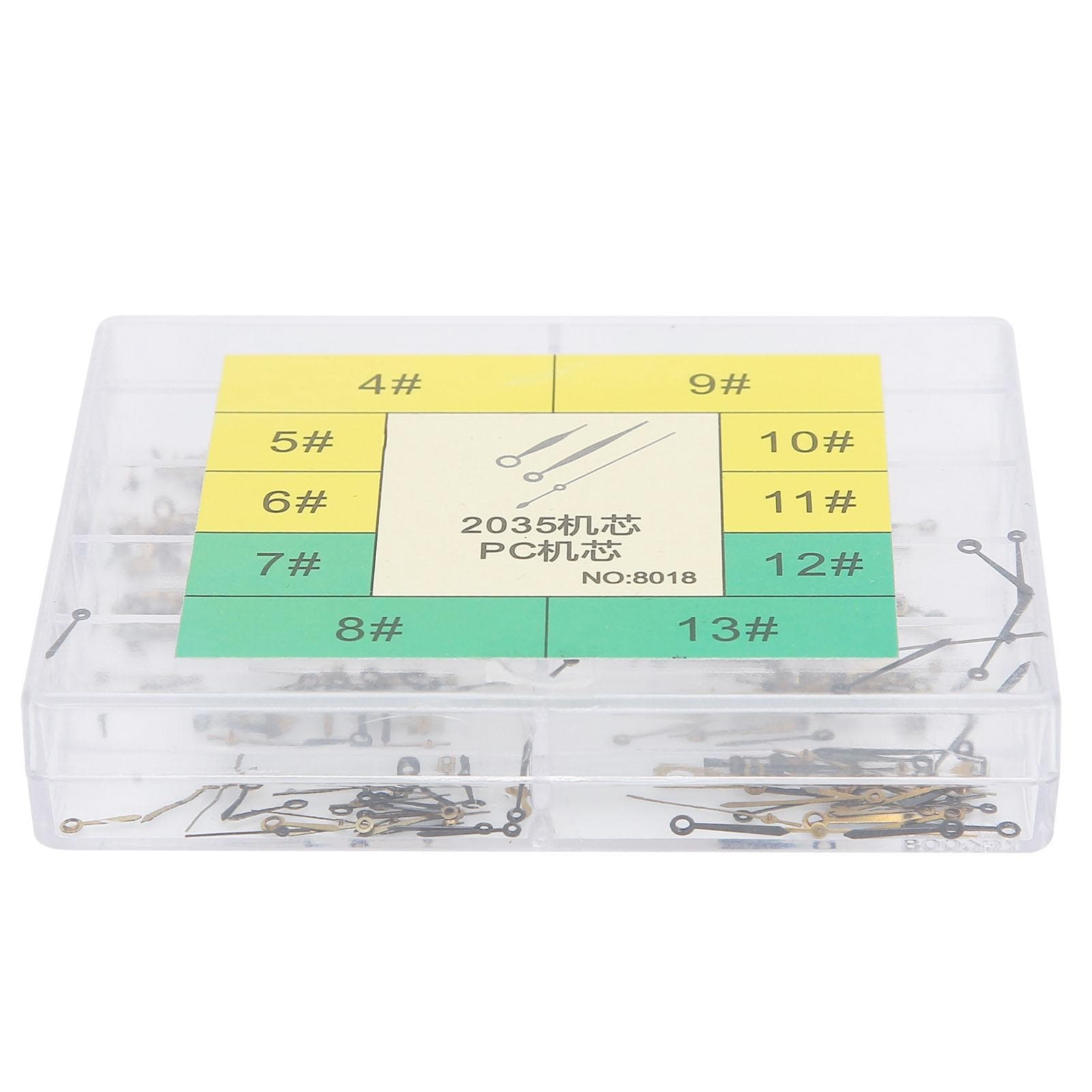 Watch Hour Minute Hands Alloy Replacement Accessories for 2035 Watch MovementBlack