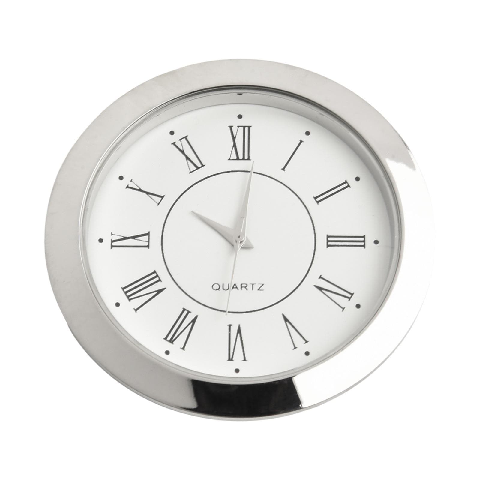 Clock Insert Quartz Movement Round Glass Quartz Movement 55mm B