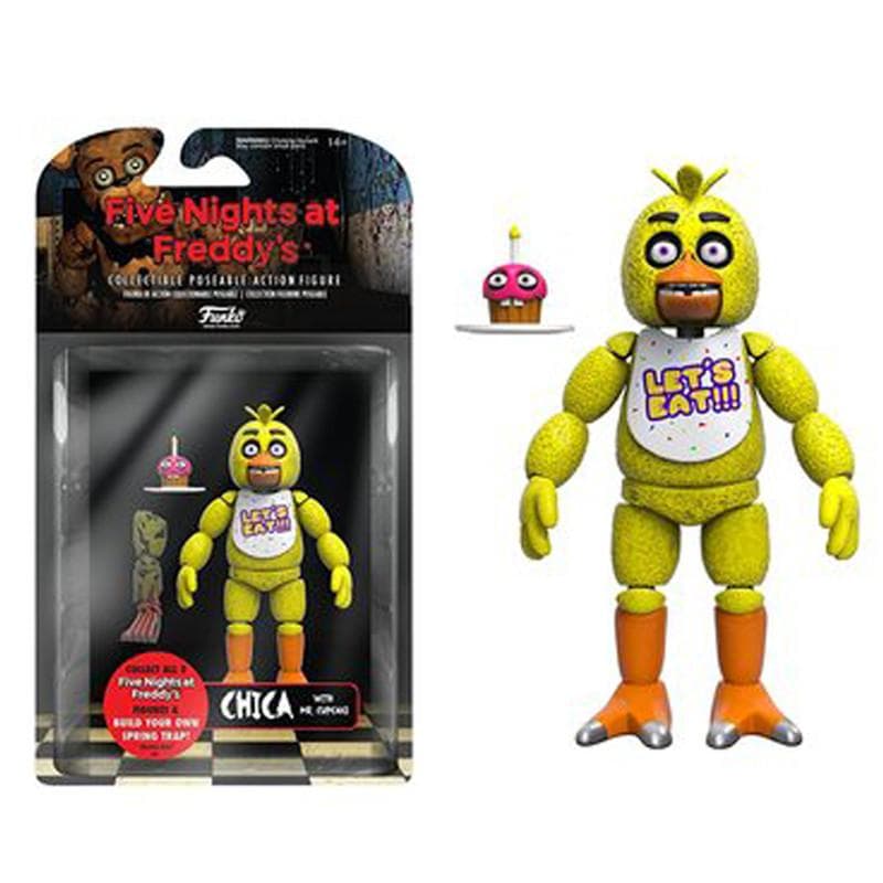 Fnaf Funko Five Nights At Freddy's Action Figure Articulated Golden Freddy For Kids Chica