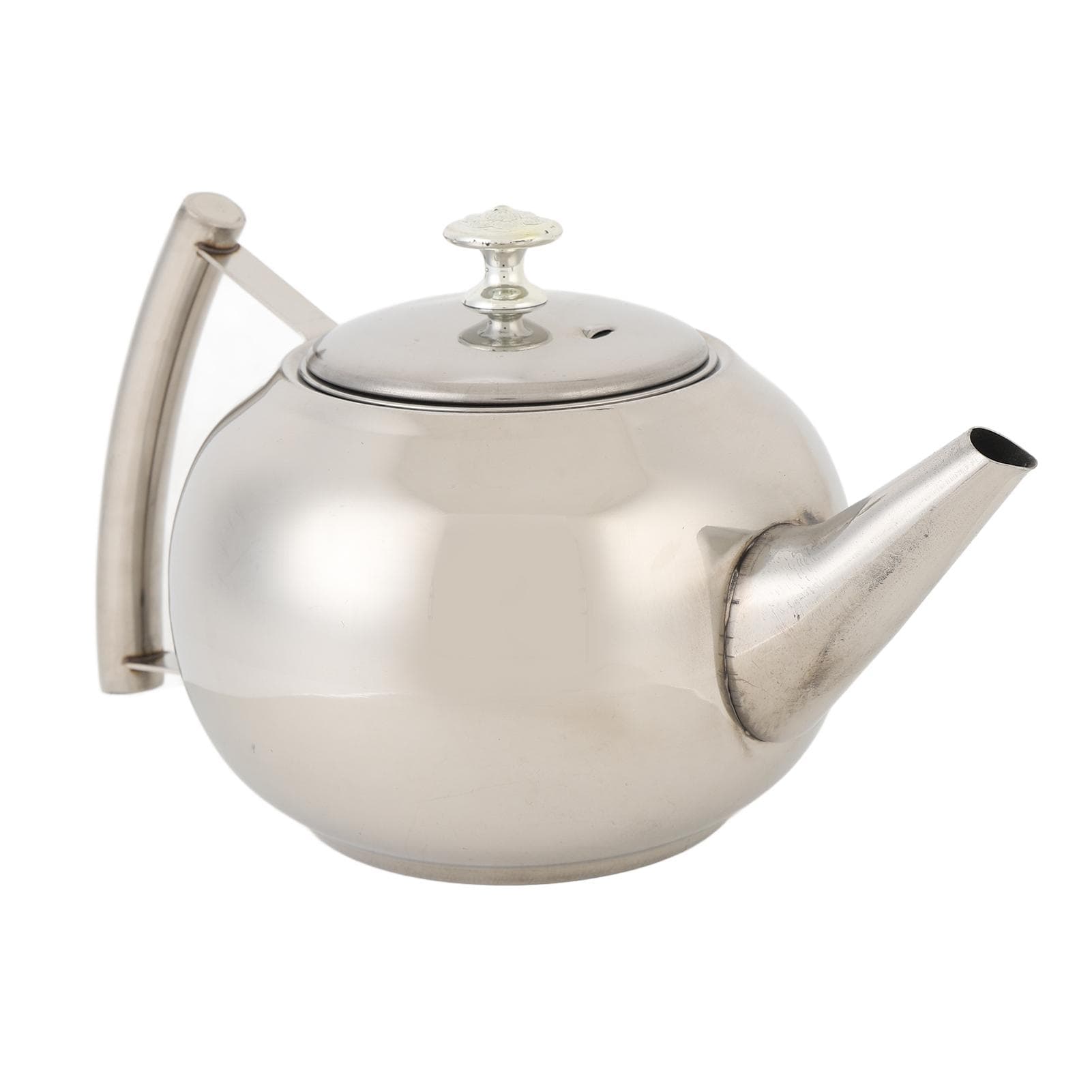 Stainless Steel Tea Pot Leakproof Ergonomic Side Handle Tea Kettle with Detachable Infuser 2000ml 1000ml