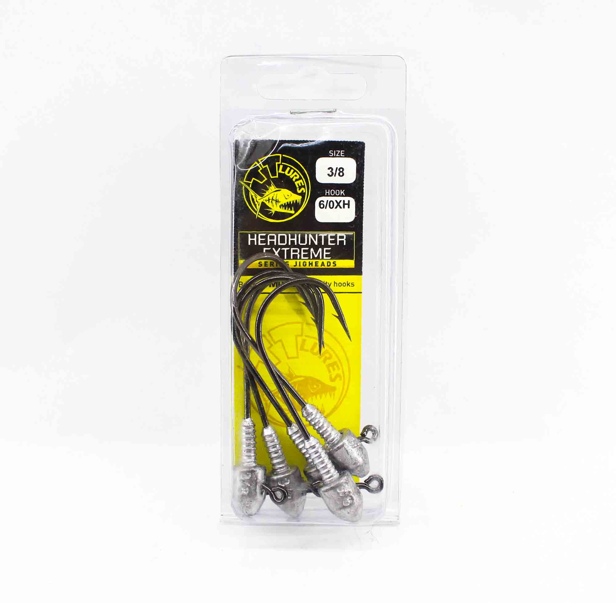 Tackle Tactics TT Head Hunter Extreme Jig Head 3/8 oz 6/0 XH 5/pack (1326)