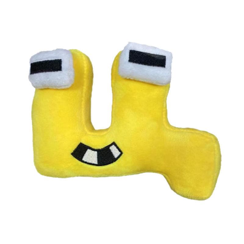 Cyrillic Alphabet lore Plush toys Ukrainian alphabet Cotton plush toys for kids