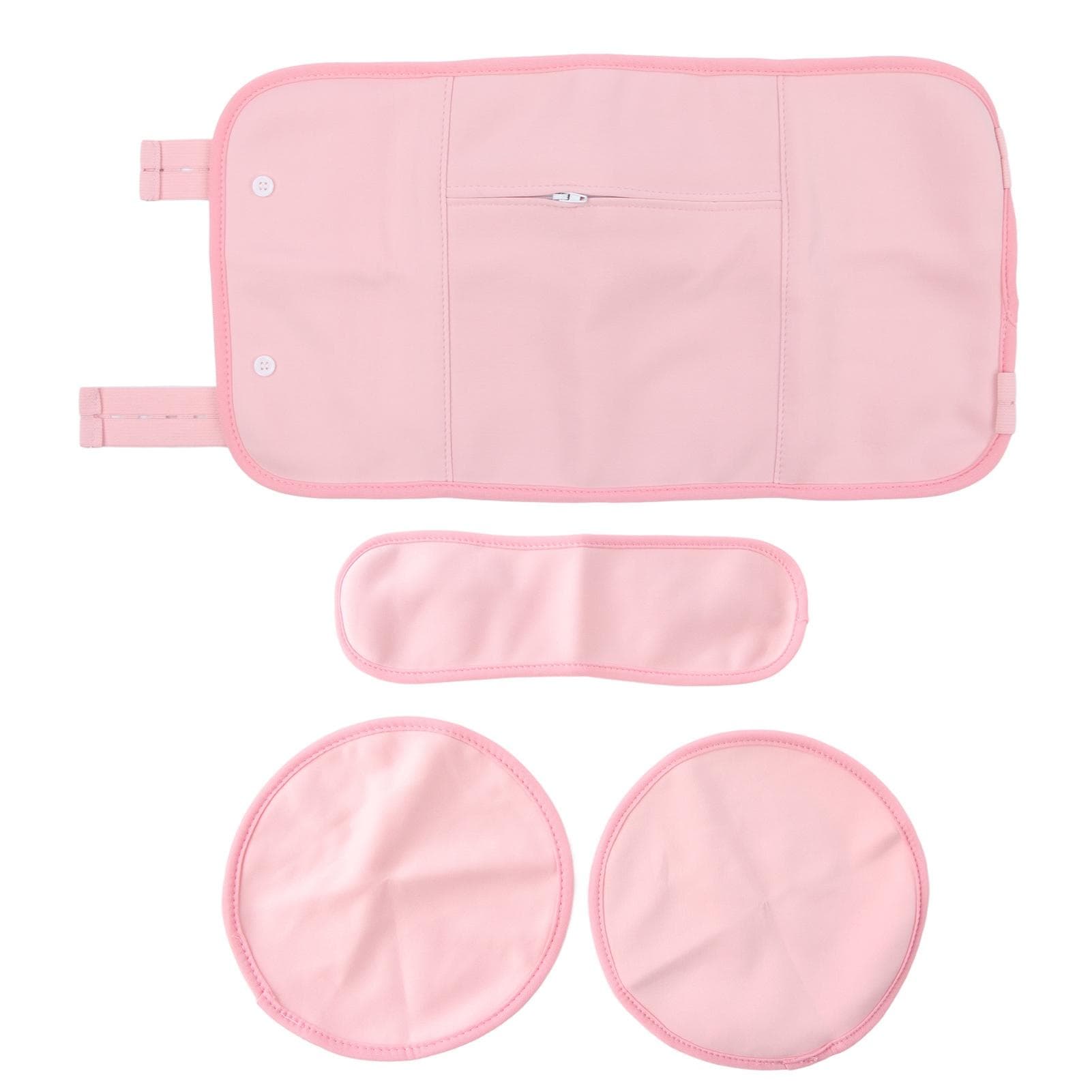 Washable Waist Neck Castor Oil Pack Set Reusable Chest Castor Oil Wrap for Sleep Liver Detox