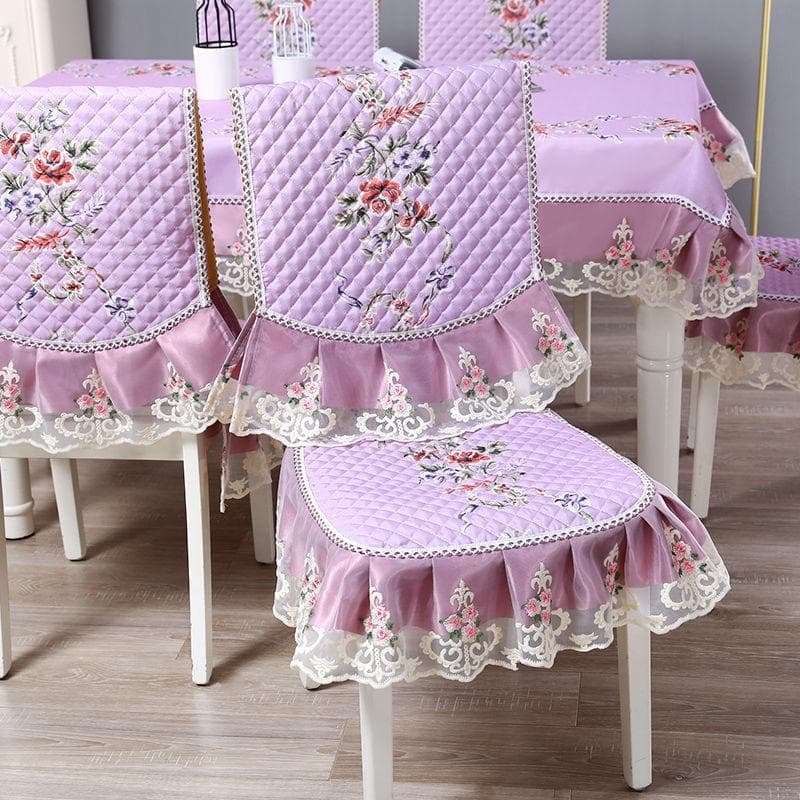 Dining Chair Covers Home Anti-dirty Cushion European Jacquard Chair Cover Cushion Household Chair Cushion Universal Home Decor chair cover 1set
