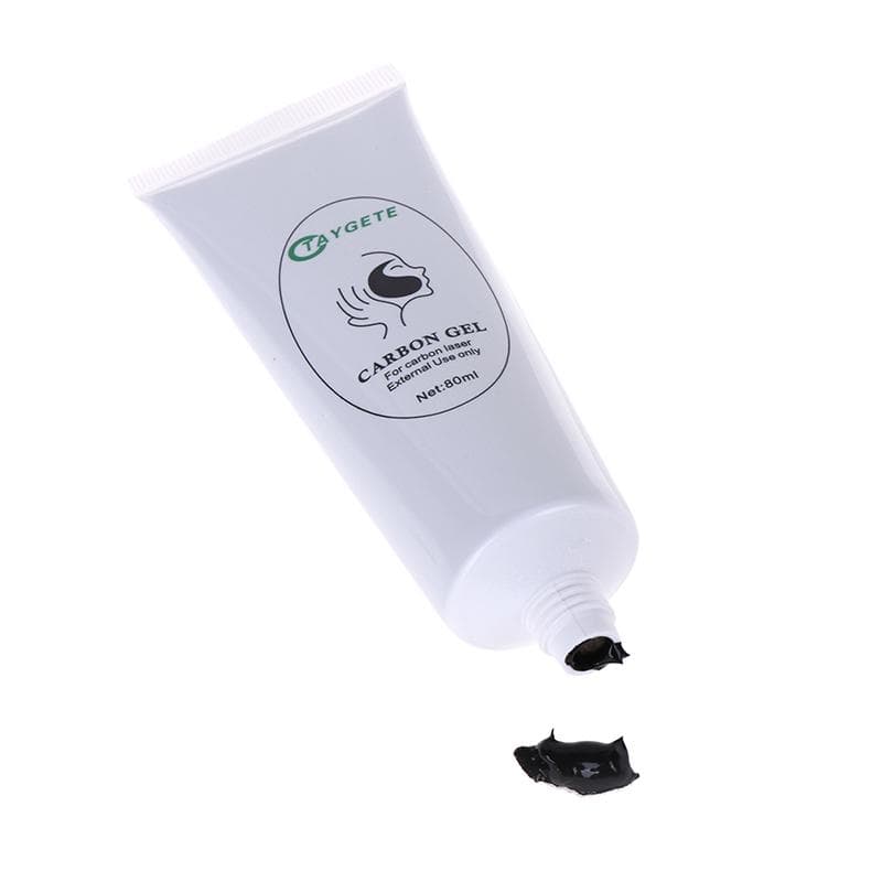 Carbon Laser Cream Black Doll Skin Whitening Laser Carbon Gel Facial Deep Care