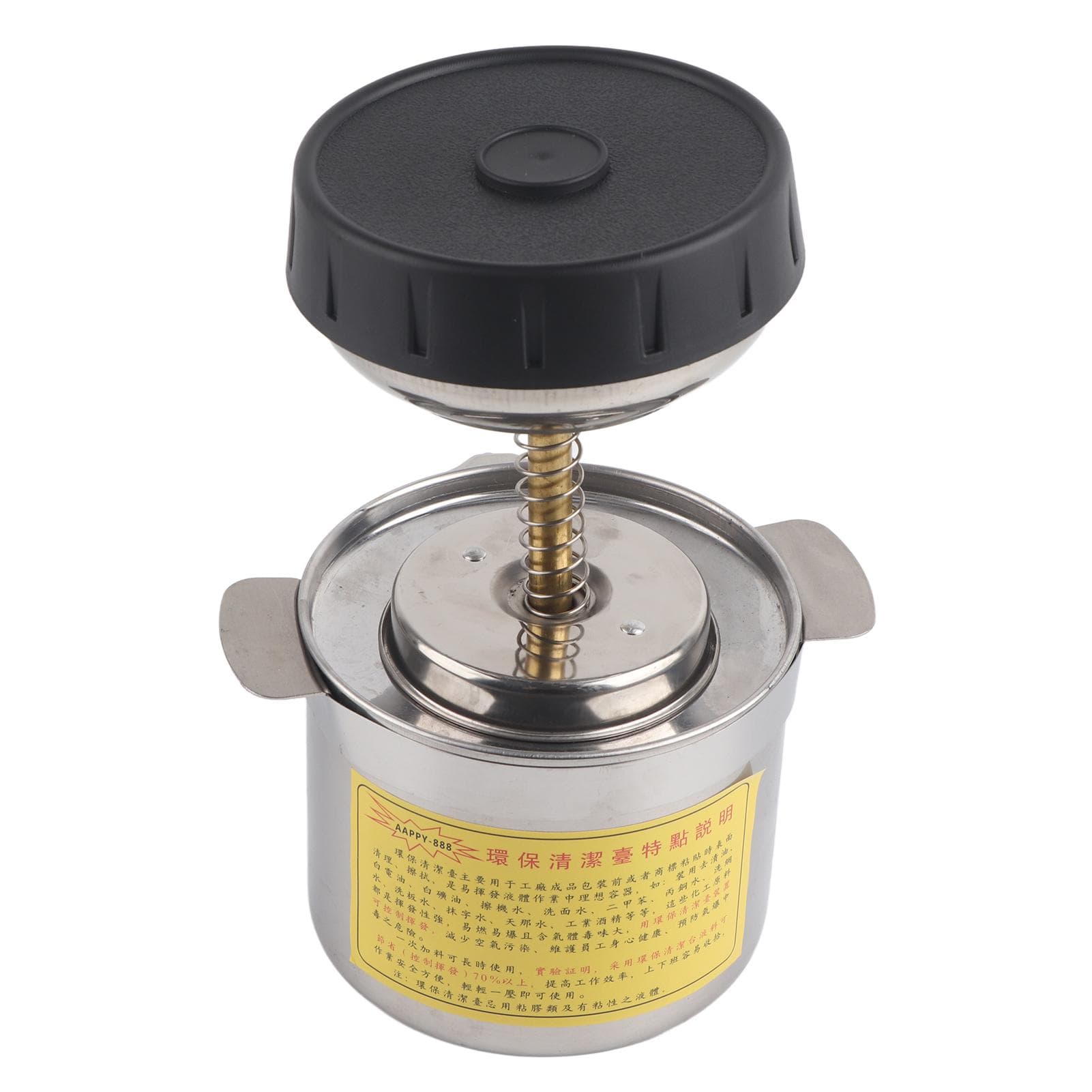 Alcohol Hydraulic Pump Dispenser Environmental Stainless Steel Cleaning Device 1.2L