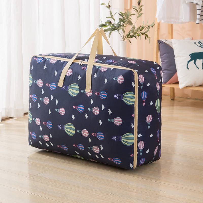 Clothing Wardrobe Organizer Bag Clothes Blanket Quilt Closet Box Bag Large Waterproof Household Foldable Storage Bag 55*35*20cm