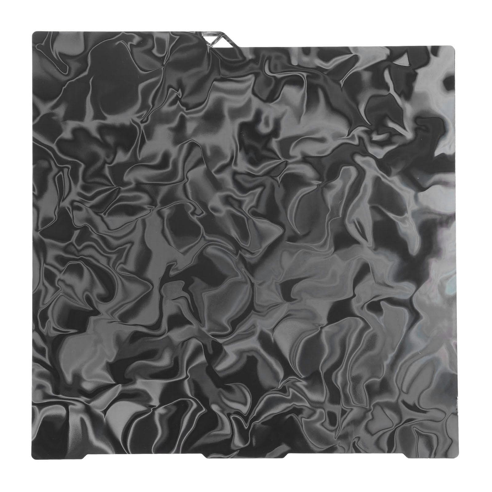Smooth PEH Build Plate 256x268mm Double Sided Water Waves and Silk Pattern Flexible 3D Printer Bed