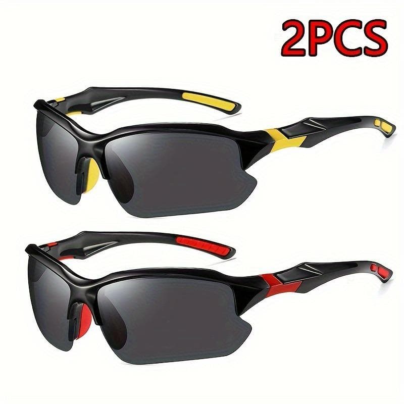 1/2pcs Outdoor Cycling Sports Goggles UV Protection Windproof for Fishing Driving Photography