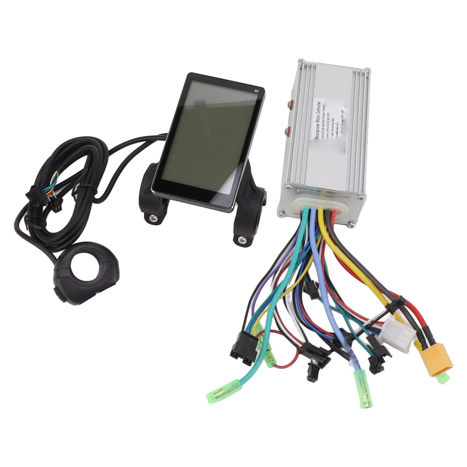 36V 48V 60V 1000W 38A M5 Display Sine Wave 3 Modes Brushless Motor Speed Controller Electric Bike