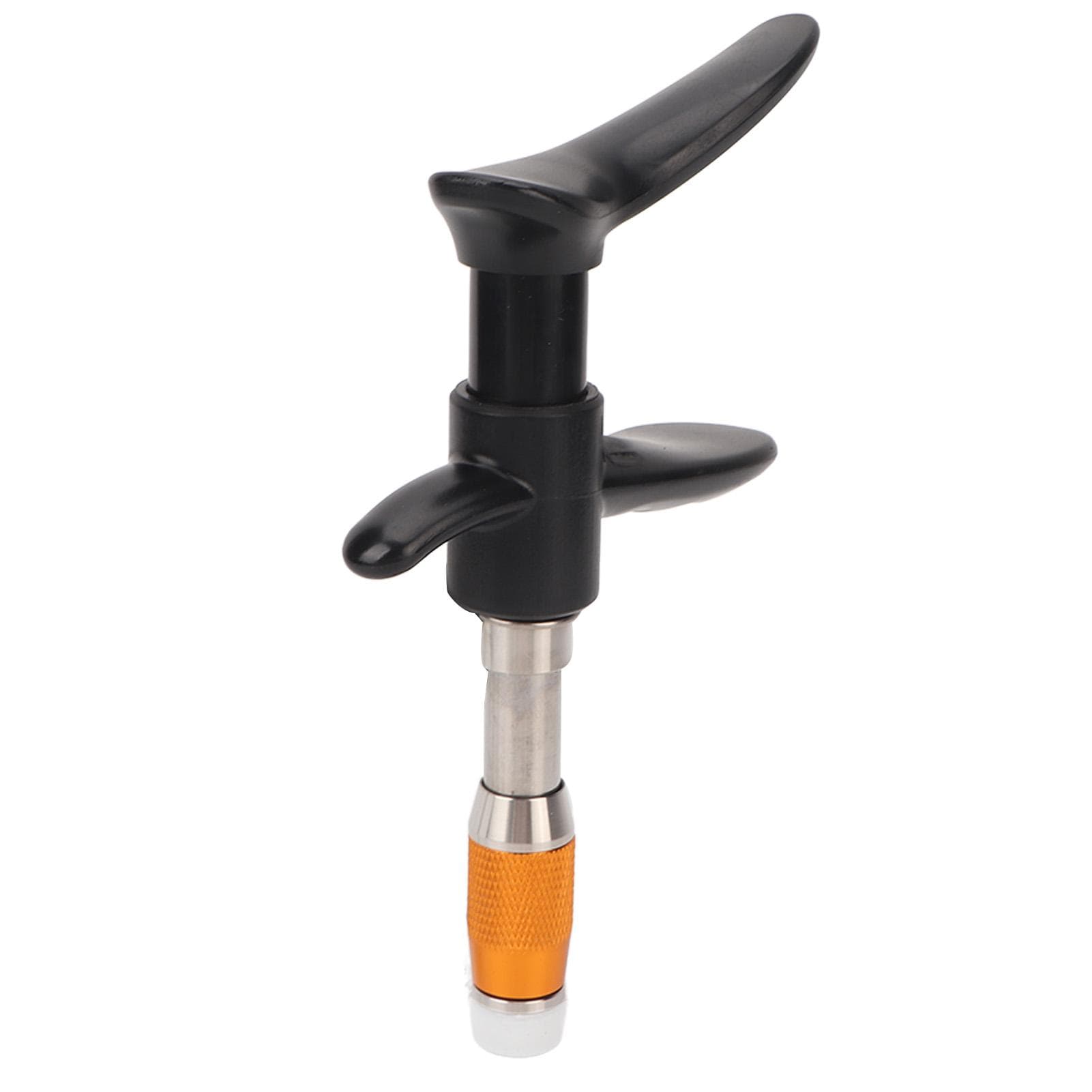 Manual Chiropractic Adjuster 10 Gear Single Head Stainless Steel Physical Spine Therapy Tool with gold
