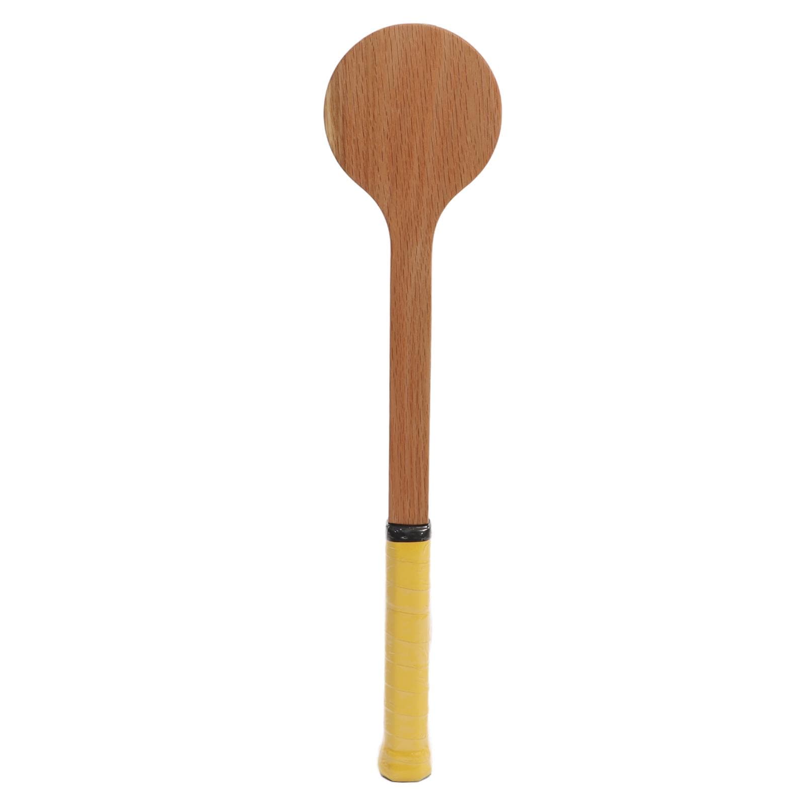 Tennis Pointer Spoon Wood Sweet Pointer Trainer Racket Swing Practice Training Aid with Storage Bag