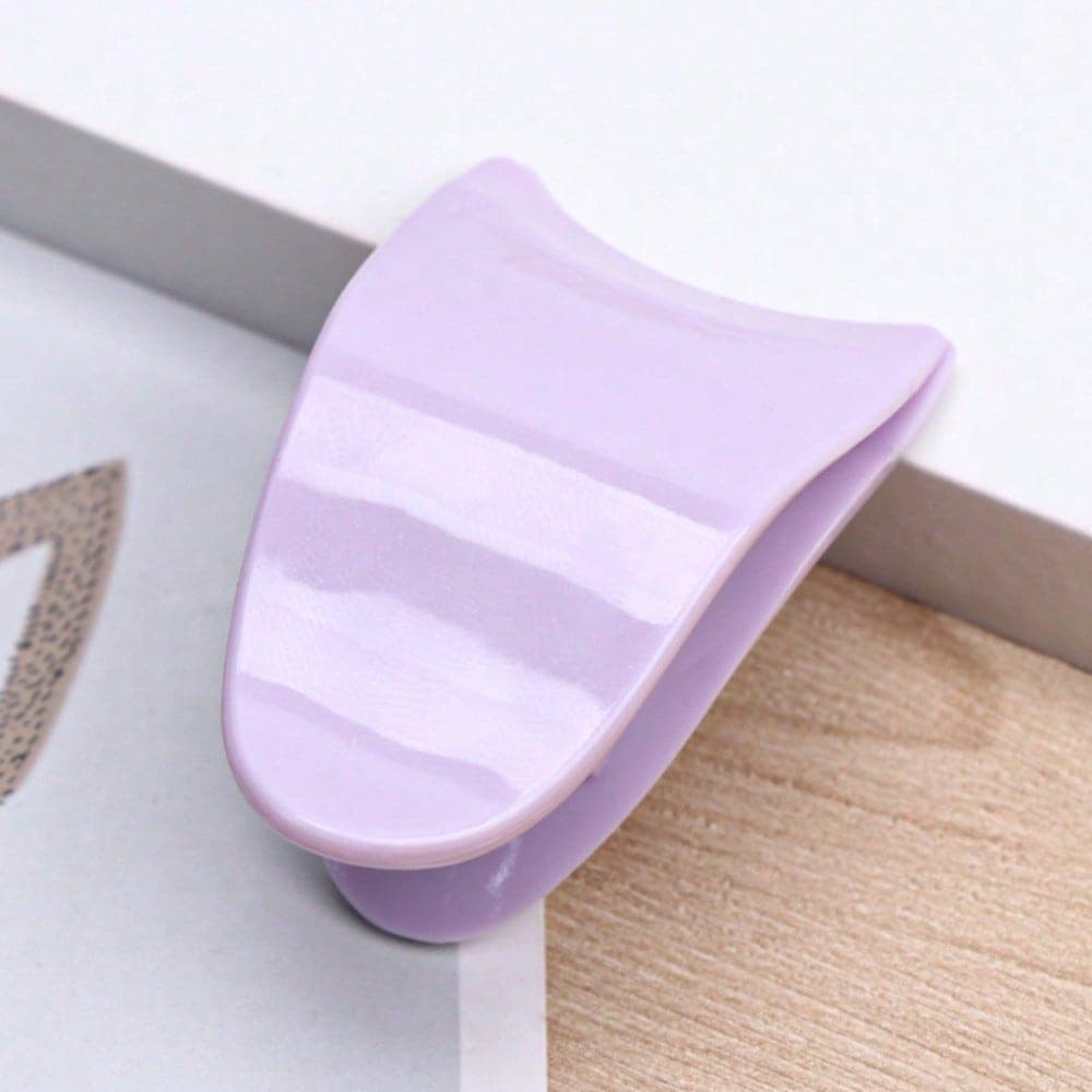 1 Piece Of False Eyelash Assistant, Plastic Eyelash Tweezers For Girls To Apply False Eyelashes, Specialized Beauty Tool purple