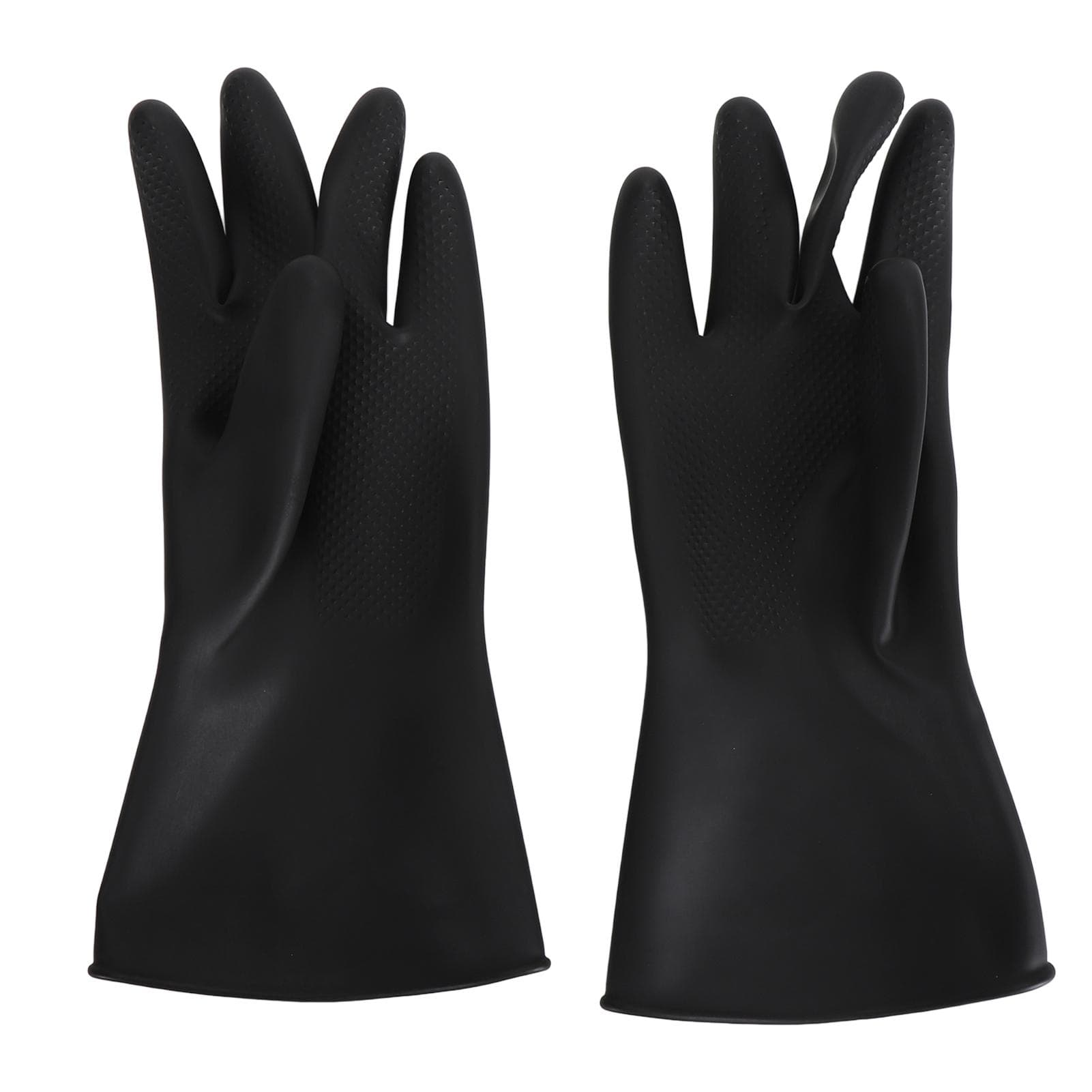 1 Pair Chemical Resistant Gloves Reusable Latex Comfortable Protective Versatile Safety Work Long