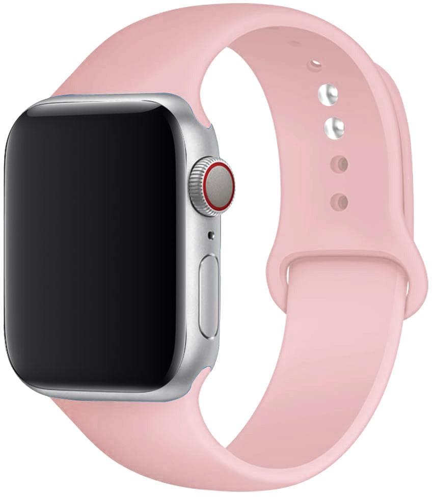 Silicone Strap For Apple Watch Band SE-10 42/46mm 44/45mm 38/40/41mm bracelet iwatch serie 9 8 7 6 5 4 3 ultra 2 49mm 42 44 45 49mm M-L
