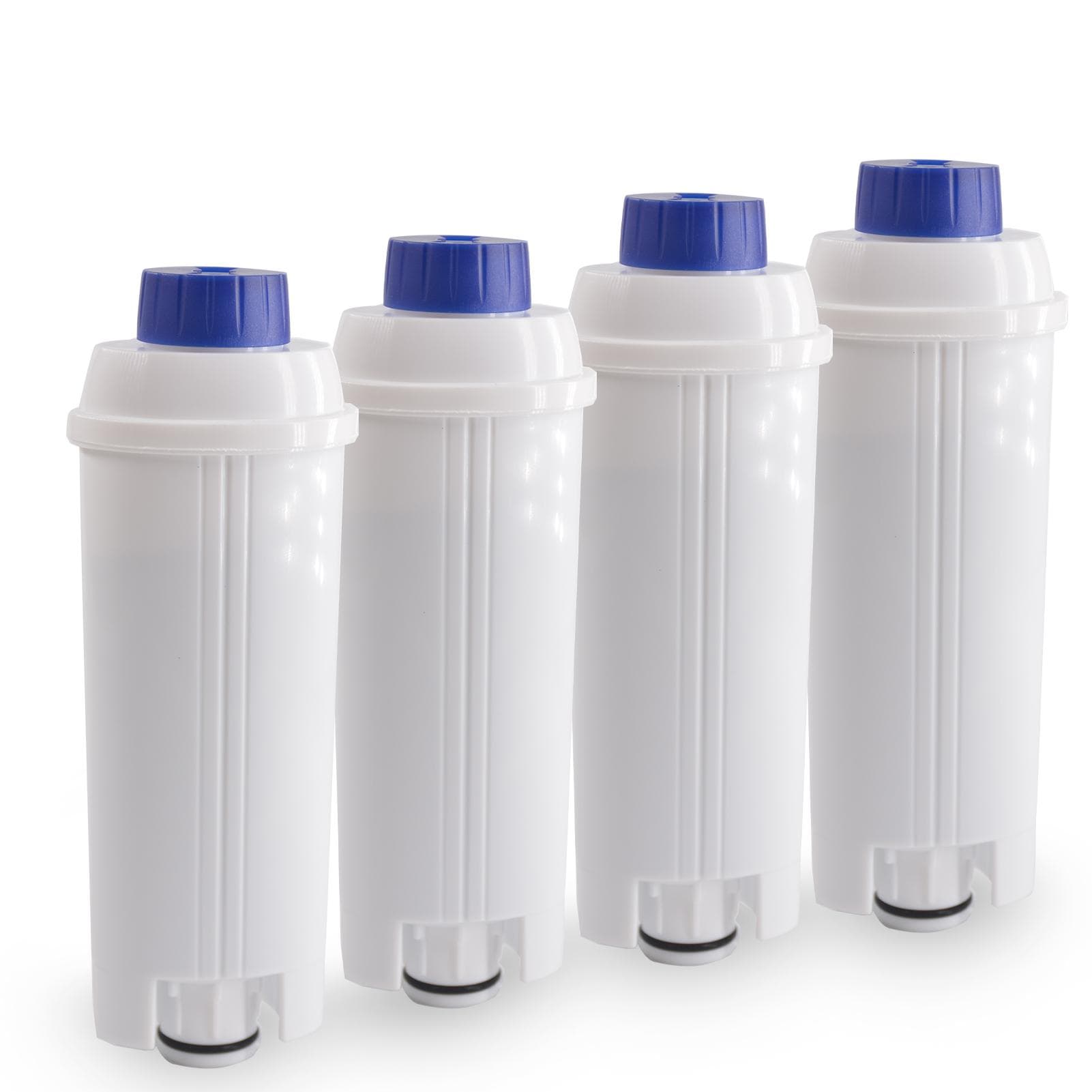 4Pcs Coffee Replacement Filter Cartridge Replacement Filter Coffee Filter Compatible with Delonghi white