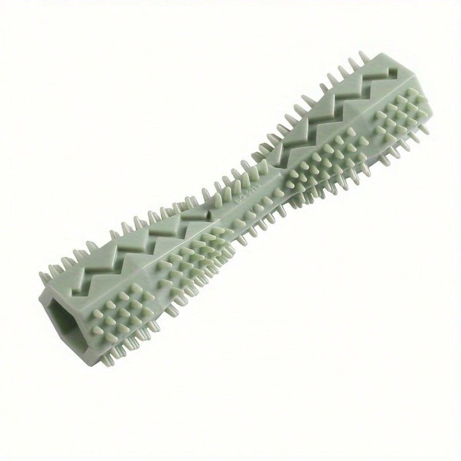 3pcs, Dog Teeth Cleaning Stick - Interactive Grinding Stick, Made of Durable Thermoplastic Rubber Material green