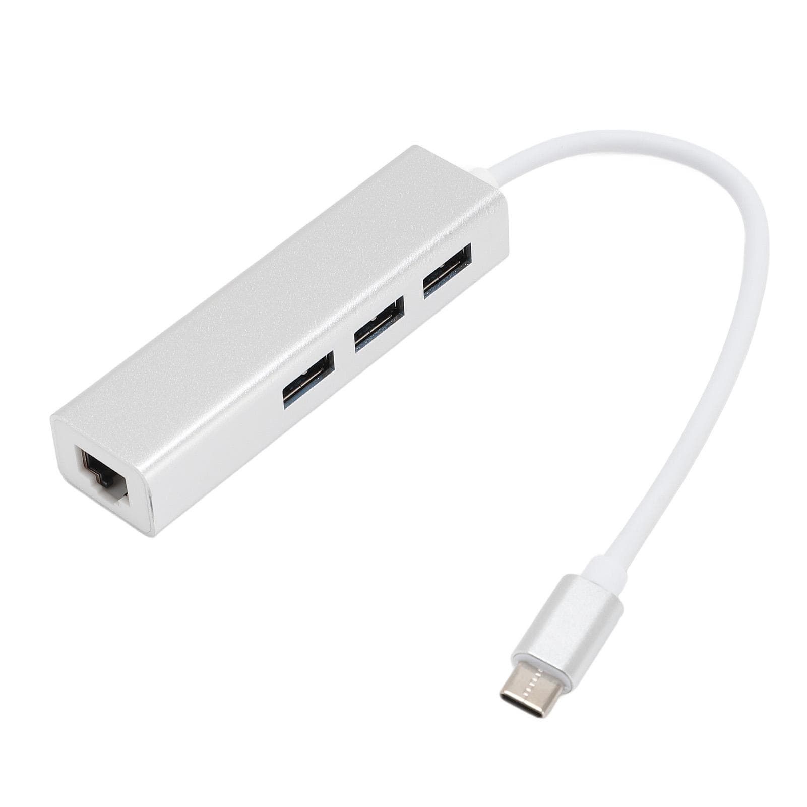 USB to Ethernet Adapter 1000Mbps High Speed Type C3.0 to USB3.0 RJ45 Gigabit Network Adapter for