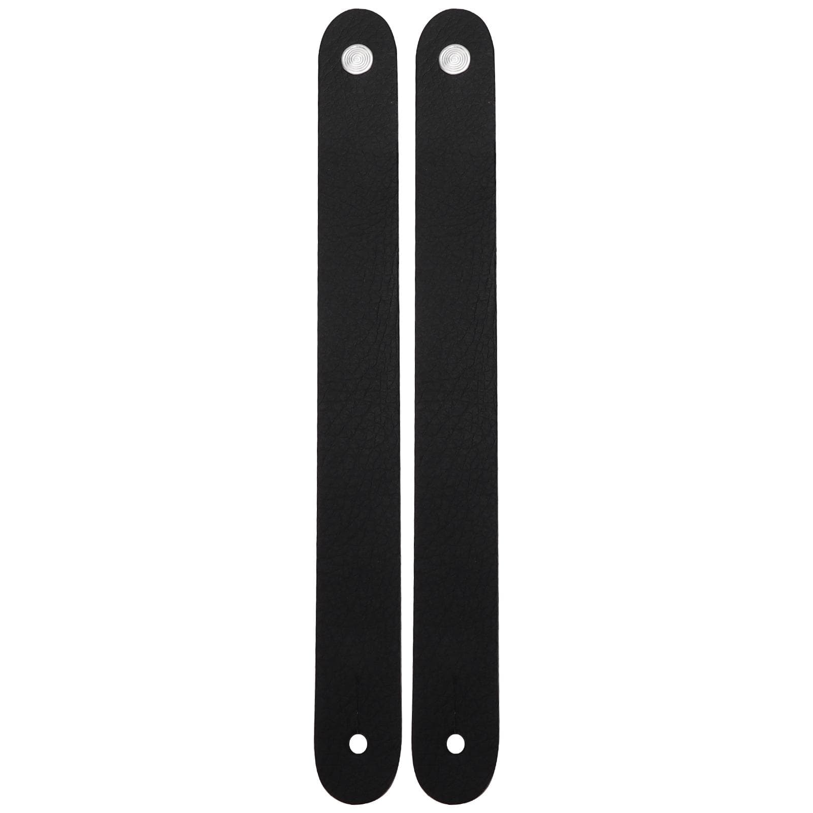 2Pcs Guitar Neck Strap Button String PU Leather Headstock Tie for Acoustic Electric Ukulele