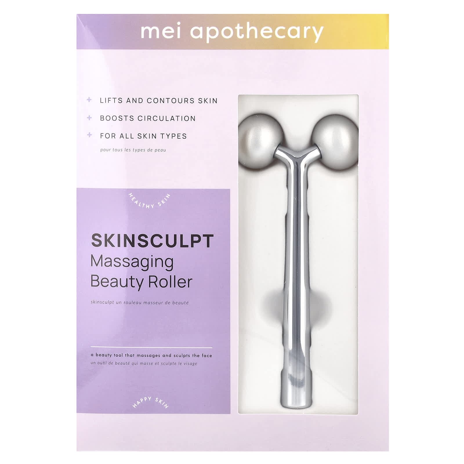 Mei Apothecary, skinsculpt, massage beauty roller, 1 roller