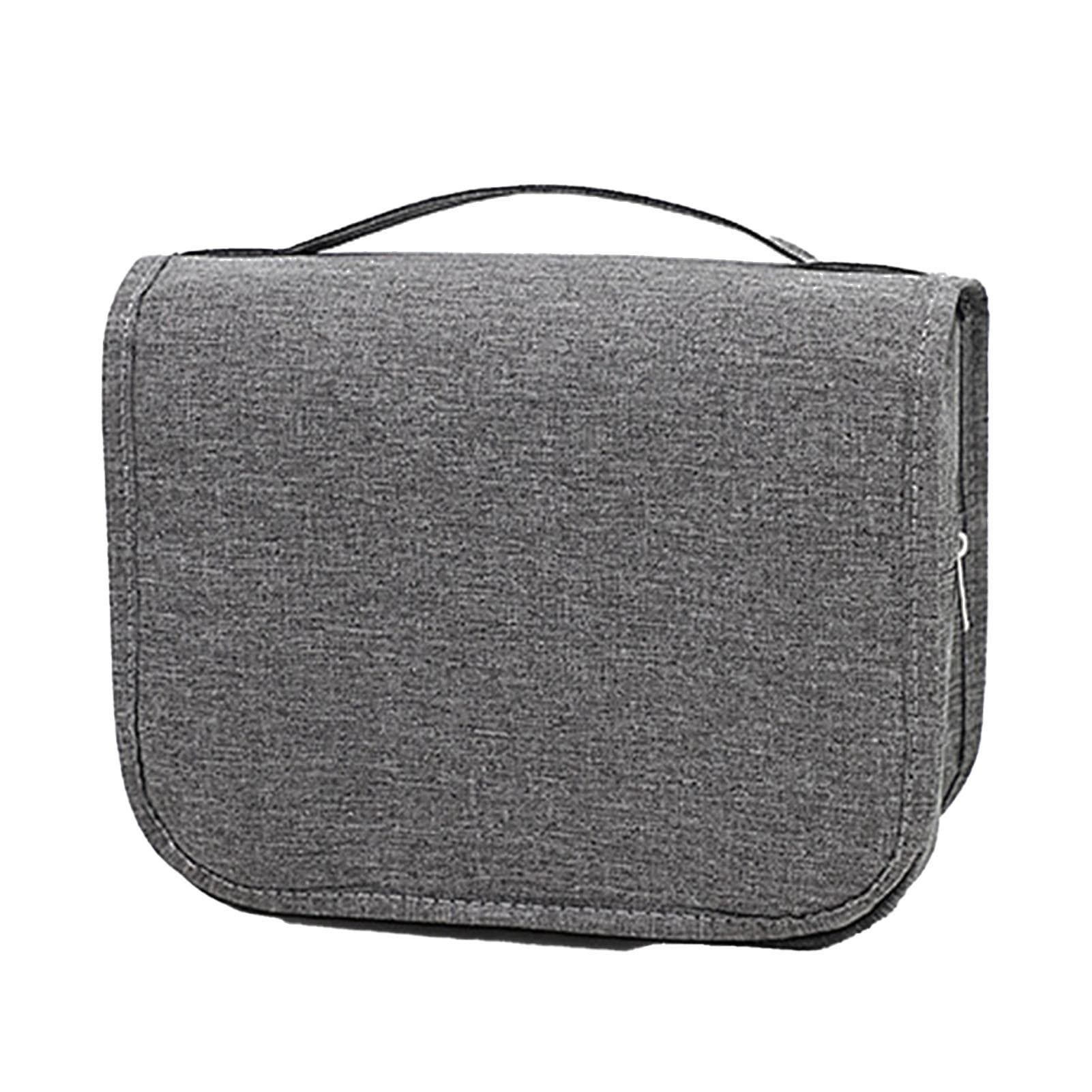 Hanging Toiletry Bag Waterproof Wet and Dry Storage Large Capacity Cosmetic Makeup Pouch for Men