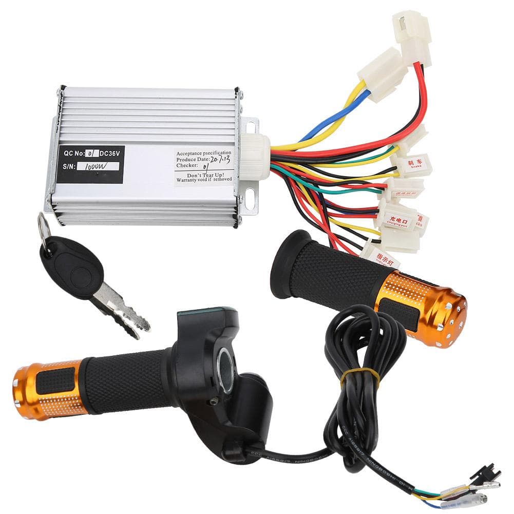 36V 1000W Controller and Universal Throttle Grip with Screen Display Set Equipment