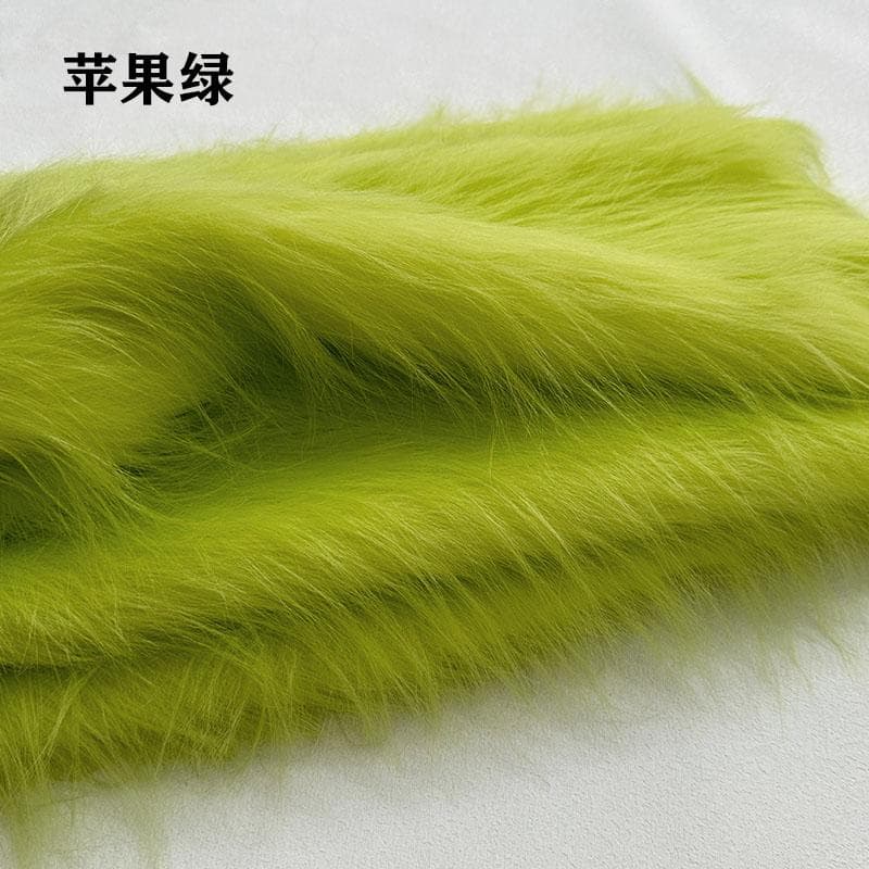 100x180cm Long Faux Fur Fabric Carpet Clothes Doll Plush Stuffed Toy for Needlework DIY Handmade Sewing Accessories 50x180cm